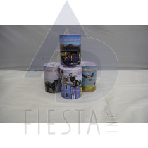 NEWFOUNDLAND LABRADOR METAL PIGGY BANK 3 ASSORTED