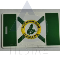 CAPE BRETON FLAG LUGGAGE TAG