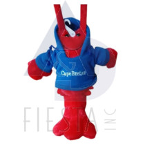 CAPE BRETON PLUSH 9" LOBSTER WITH HOODIE ( I ❤ CAPE BRETON )