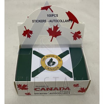 CAPE BRETON FLAG STICKER IN BOX