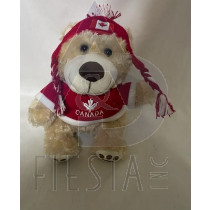 NOVA SCOTIA PLUSH 8" BROWN BEAR IN SWEATER