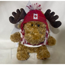 NOVA SCOTIA PLUSH 8" MOOSE IN SWEATER