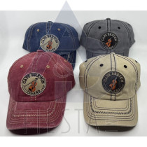 CAPE BRETON ISLAND CAP WITH ROUND PATCH WITH FIDDLE ASSORTED COLORS