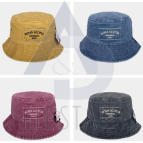 NOVA SCOTIA BUCKET HAT WITH PATCH 4 ASSORTED COLORS