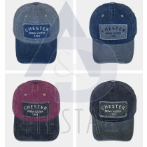 CHESTER, N.S. 1761 CAP WITH PATCH ASSORTED COLORS