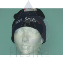 NOVA SCOTIA BLACK ACRYLIC TOQUE