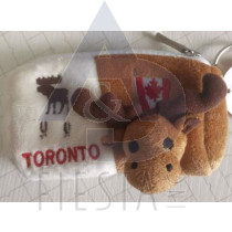TORONTO PLUSH MOOSE WALLET