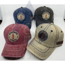 TORONTO CAP WITH ROUND PATCH WITH "TORONTO/CN TOWER/CANADA, SIDE PATCH TORONTO/1793 ASSORTED COLORS