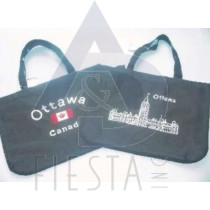 OTTAWA EMBROIDERED TRAVEL BAG, 2 ASSORTED SIZE 21"X16" (53X41CM)