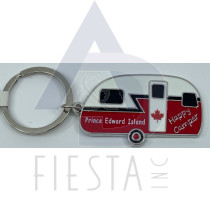 PRINCE EDWARD ISLAND COLORED CAMPER TRUCK KEY CHAIN