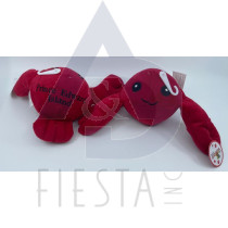 PRINCE EDWARD ISLAND PLUSH 4" LOBSTER WITH PRESSING BALL