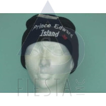 PRINCE EDWARD ISLAND BLACK ACRYLIC TOQUE