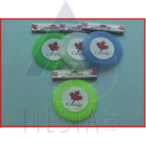 CANADA CD HOLDER (HOLDS 40 CDS) ASSORTED COLORS