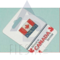 CANADA PIN LARGE RECTANGLE FLAG 