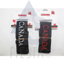 CANADA BLACK LUGGAGE STRAP ASSORTED