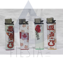 CANADA ASSORTED LIGHTERS IN DISPLAY BOX-"ACTUAL LIGHTERS ARE DIFFERENT THEN THE PICTURE"