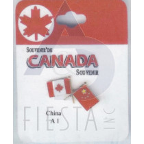 CANADA FRIENDSHIP PIN - CHINA