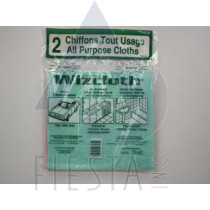 WIZCLOTH ALL PURPOSE CLOTHS 2 PACK