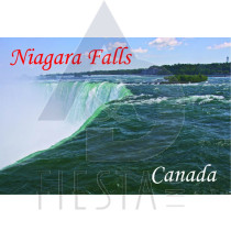 NIAGARA FALLS POST CARD SPECTACULAR VIEW OF THE HORSESHOE FALLS 