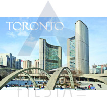 TORONTO POST CARD TORONTO'S CITY HALL 
