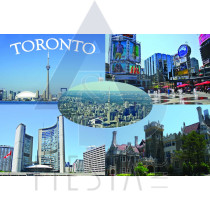 TORONTO POST CARD VARIOUS VIEWS OF TORONTO 