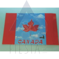 CANADA PLACEMAT WITH WAVY FLAG