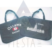 OTTAWA EMBROIDERED TRAVEL BAG, 2 ASSORTED SIZE 21"X16" (53X41CM)