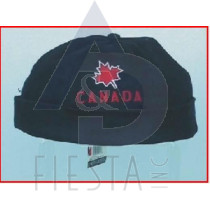 CANADA BLACK BRIMLESS HAT