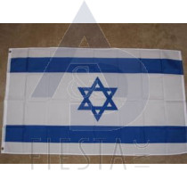 ISRAELI FLAG 3'X5' WITH GROMMETS