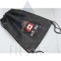 CANADA BACK PACK WITH DRAW STRING ASSORTED BLACK/RED