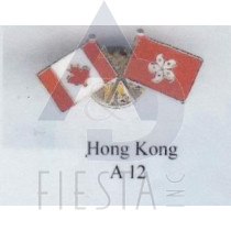 CANADA FRIENDSHIP PIN - HONG KONG